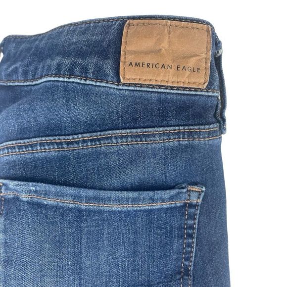 American Eagle High Rise Jegging - Distressed Sz 6 - Picture 7 of 9